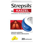 Strepsils na kaszel 20 kapsułek