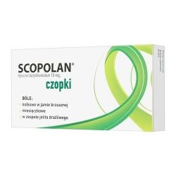 Scopolan czopki 6 sztuk