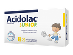 Acidolac Junior Biała Czekolada 20 misio-tabletek
