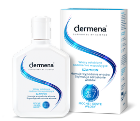 Szampon hamujący wypadanie włosów 200 ml DERMENA 