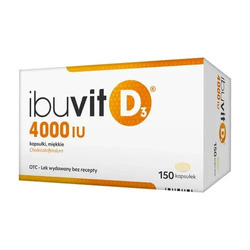Ibuvit D3 4000 IU 150 kapsułek