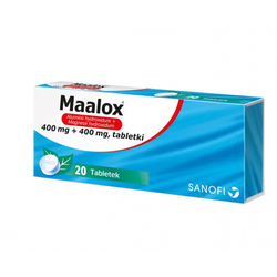 Maalox x 20 tabl.