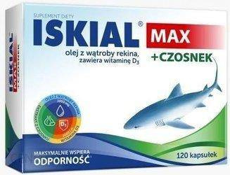 Iskial Max+Czosnek x 120 kaps. 