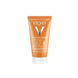 Capital Soleil Idéal Soleil Krem aksamitny SPF50+ 50 ml – ochrona przed promieniowaniem UV i fotostarzeniem skóry