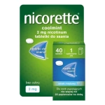 Nicorette Coolmint 2mg 40 tabletek