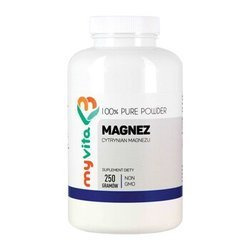 MyVita Magnez (cytrynian msgnezu)  proszek 250 g