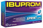 Ibuprom Sprint Caps x 24 kaps.