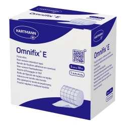 Omnifix E przylepiec chirurgiczny 5 cm x 10 m, 1 sztuka, mocowanie opatrunków i instrumentów