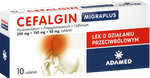 Cefalgin x 10 tabl.