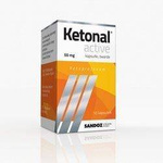 Ketonal Active 50mg x 10 kaps.