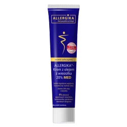 ALLERGIKA® krem z olejem z wiesiołka 20% MED 100 ml – na AZS, egzemę i bardzo suchą skórę