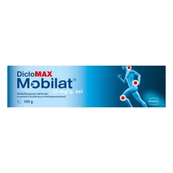 DicloMAX Mobilat żel 23,2 mg/g 100 g – przeciwbólowy i przeciwzapalny żel na stłuczenia i urazy