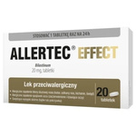 Allertec Effect 20 mg 20 tabletek
