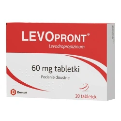 Levopront 60 mg 20 tabletek – na suchy kaszel