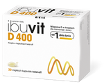 Ibuvit D 400 j.m. witamina D dla niemowląt i dzieci x 30 kapsułek twist-off