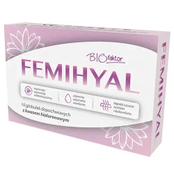 Femihyal 10 globulek – na suchość pochwy i regenerację śluzówki