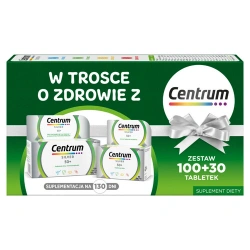 Centrum Silver 50+ 130 tabletek – witaminy i minerały dla osób po 50 roku życia