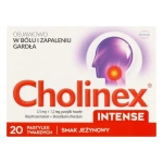 Cholinex Intense jeżynowy 20 tabletek do ssania