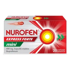 Nurofen Express Forte Mini 400 mg, 20 kapsułek miękkich