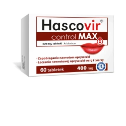Hascovir control Max 400 mg 60 tabletek