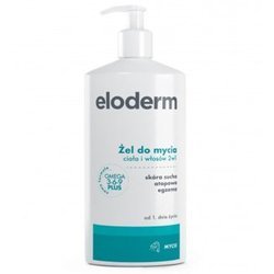 Eloderm Omega 3-6-9 Plus żel do mycia ciała i włosów 2w1 400 ml