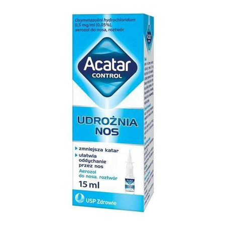 Acatar Control aerozol do nosa 15 ml