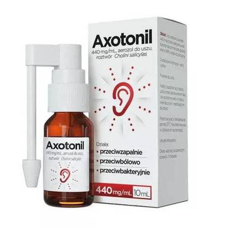 Axotonil aerozol do uszu 10 ml