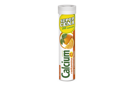 Calcium 300+Vit.C pomar. x 20 tabl.mus