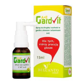 GARDVIT A+E spray do gardła 15ml