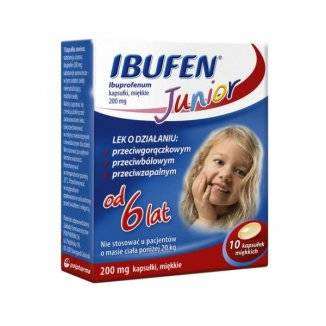 Ibufen Junior 200mg 10 kapsułek