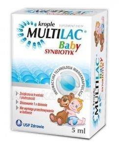 Multilac Baby Synbiotyk krople 5ml