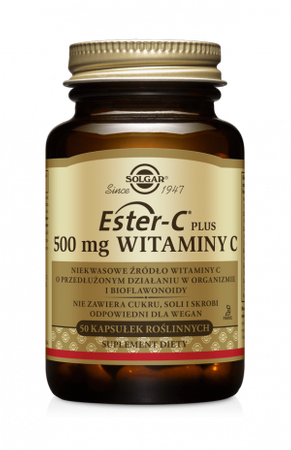 SOLGAR Ester C-Plus wit.C 500mg x 50 kaps.