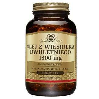 SOLGAR Olej z wiesiołka dwuletniego 1300 mg 30 kapsułek