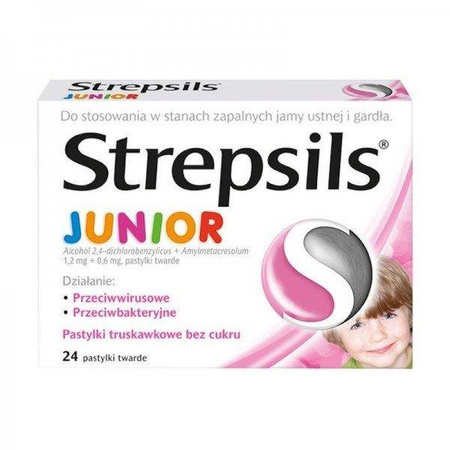 Strepsils Junior x 24 pastyl.